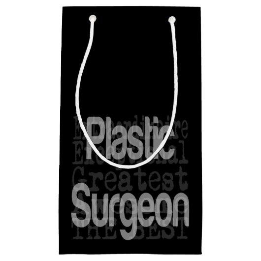 Extraordinaire plastische chirurg klein cadeauzakje (Voorkant)