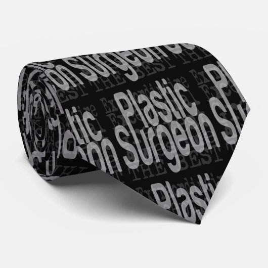 Extraordinaire plastische chirurg stropdas (Opgerold)