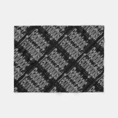 Extraordinaire radioloog fleece deken (Voorkant (Horizontaal))