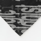 Extraordinaire radioloog fleece deken (Hoek)