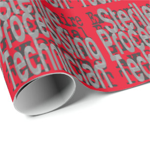 Extraordinaire technicus voor Steriele Verwerking Cadeaupapier