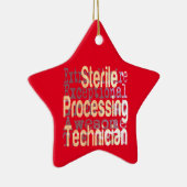 Extraordinaire technicus voor Steriele Verwerking Keramisch Ornament (Rechts)