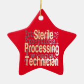 Extraordinaire technicus voor Steriele Verwerking Keramisch Ornament (Voorkant)