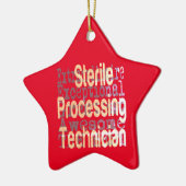 Extraordinaire technicus voor Steriele Verwerking Keramisch Ornament (Links)