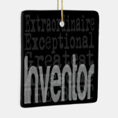 Extraordinaire uitvinder keramisch ornament (Rechts)