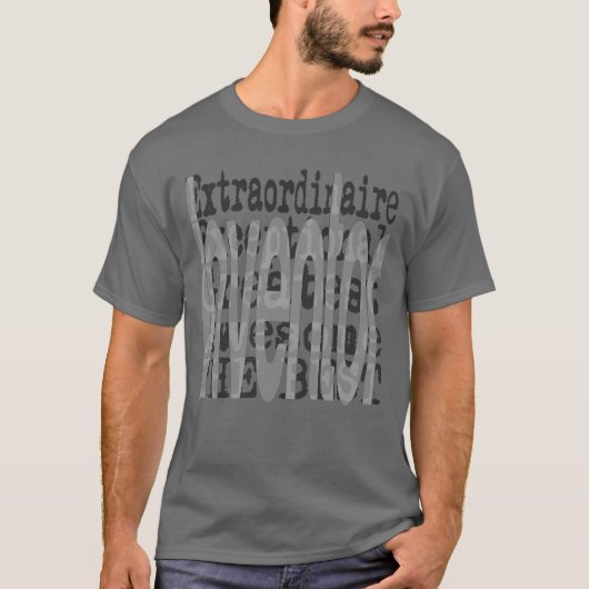 Extraordinaire uitvinder t-shirt (Voorkant)