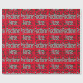 Extraordinaire verpleegkundige cadeaupapier (Vlak)