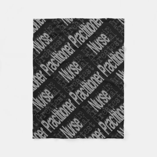 Extraordinaire verpleegkundige fleece deken (Voorkant)