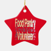 Extraordinaire vrijwilliger voor de volksmassa keramisch ornament (Voorkant)