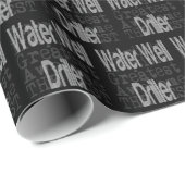 Extraordinaire waterboormachine cadeaupapier (Rol Hoek)