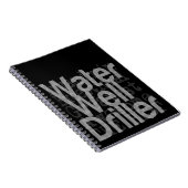 Extraordinaire waterboormachine notitieboek (Rechterzijde)