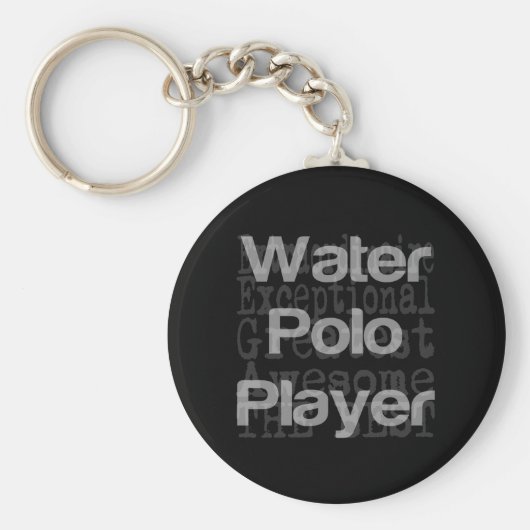 Extraordinaire waterpoloverspeler sleutelhanger (Voorkant)
