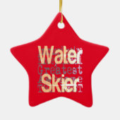 Extraordinaire watervaarder keramisch ornament (Achterkant)