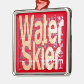 Extraordinaire watervaarder metalen ornament (Links)