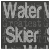 Extraordinaire watervaarder stof (Close Up)
