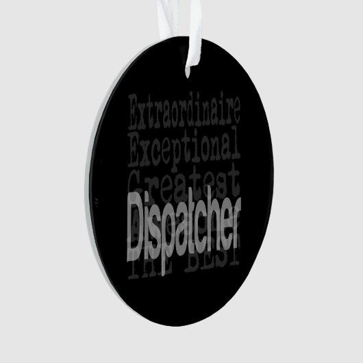 Extraordinaire zender ornament (voorkant)