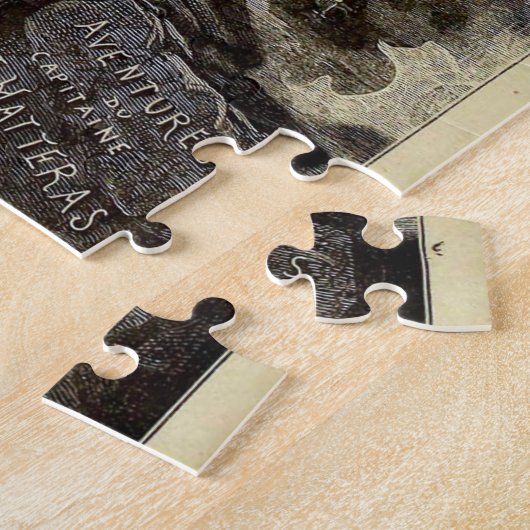 Extraordinaires voor reizen van Jules Verne (1861) Legpuzzel (Zijkant)