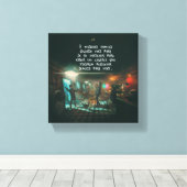 Extraordinário Canvas Afdruk (Insitu (Houten vloer))