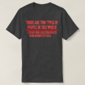 Extrapolate T ShirtData Science Shirt 526 (Design voorkant)