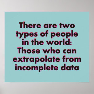 Extrapoleren... Poster