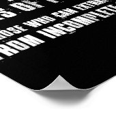 Extrapoleren Van Onvolledige Gegevens Twee Persone Poster (Hoek)