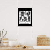 Extrapoleren van onvolledige humor van gegevensgee poster (Keuken)