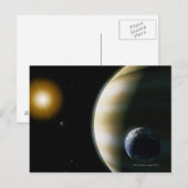 Extrasolar Planet Briefkaart (Voorkant / Achterkant)