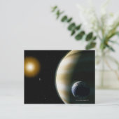 Extrasolar Planet Briefkaart (Staand voorkant)
