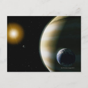 Extrasolar Planet Briefkaart