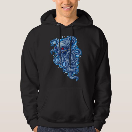 Extraterrestrial Life Octopode Organism Men Women  Hoodie (Voorkant)
