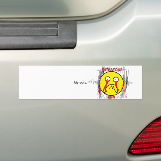 Extratone Fun Bumber Sticker (Op auto)