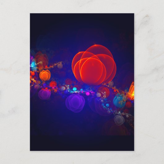 extravagant briefkaart (Voorkant)