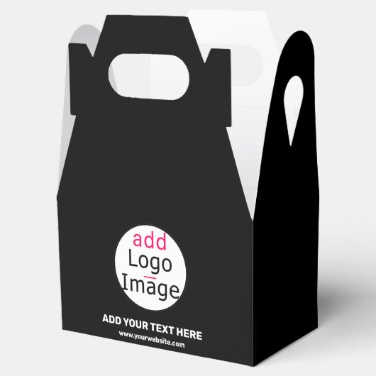 Extravagant Business Brandend  Black Bedankdoosjes (Geopend)