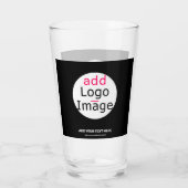 Extravagant Business Chic  Logo Black Glas (Achterkant)