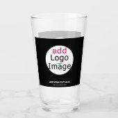 Extravagant Business Chic  Logo Black Glas (Voorkant)