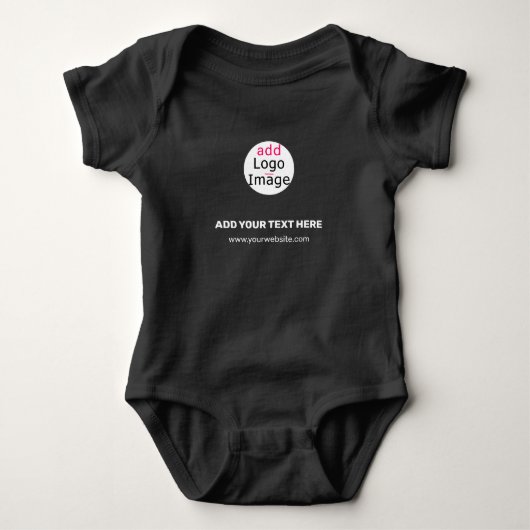Extravagant Business Chic  Logo Black Romper (Voorkant)