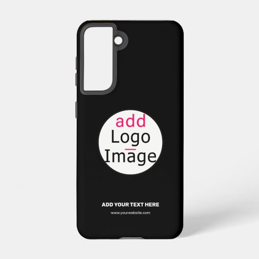 Extravagant Business Chic Logo Black Samsung Galaxy Hoesje (Achterkant)