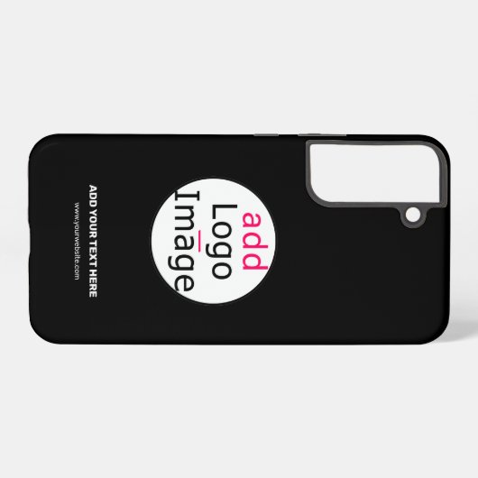 Extravagant Business Chic  Logo Black Samsung Galaxy Hoesje (Achterkant horizontaal)