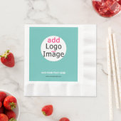 Extravagant Business Custom Logo, vers Mint Hue Servet (Insitu)