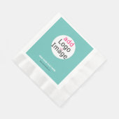 Extravagant Business Custom Logo, vers Mint Hue Servet (Hoek)