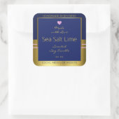 Extravagant Product Verpakking Etiketten Blauw en  (Tas)