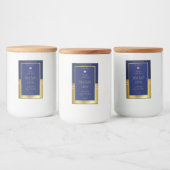 Extravagant Product Verpakking Etiketten Blauw en (Flessen)