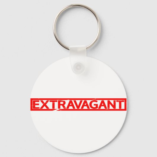 Extravagant stempel sleutelhanger (Voorkant)