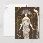 Extravagante avondfoto briefkaart (Voorkant / Achterkant)