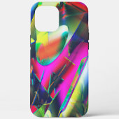 Extravagante kleuren van abstracte en showvormen Case-Mate iPhone case (Achterkant)