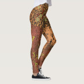 Extravagante Leggings Afrikaanse luipaard (Rechts)