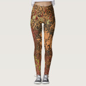 Extravagante Leggings Afrikaanse luipaard (Voorkant)