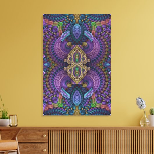 extravagantie canvas afdruk (Insitu (Woonkamer))