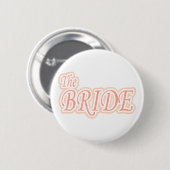 Extravaganza Bride Ronde Button 5,7 Cm (Voorkant /achterkant)
