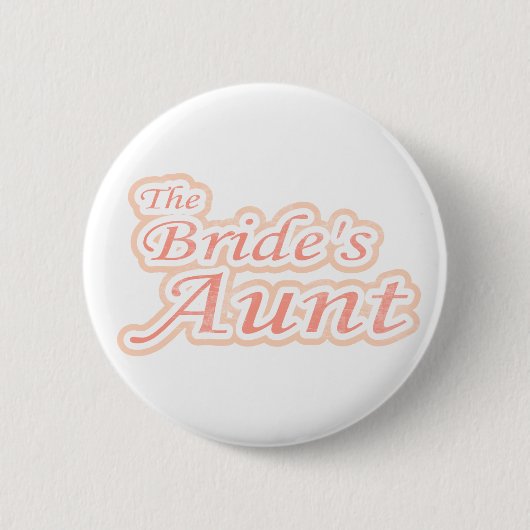 Extravaganza Bride's tante Ronde Button 5,7 Cm (Voorkant)